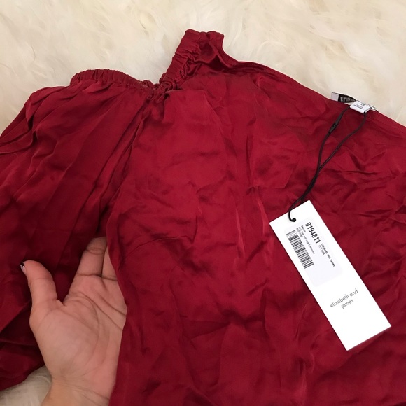 ELIZABETH AND JAMES DENISSA PLEATED ONE SHOULDER - Picture 5 of 8